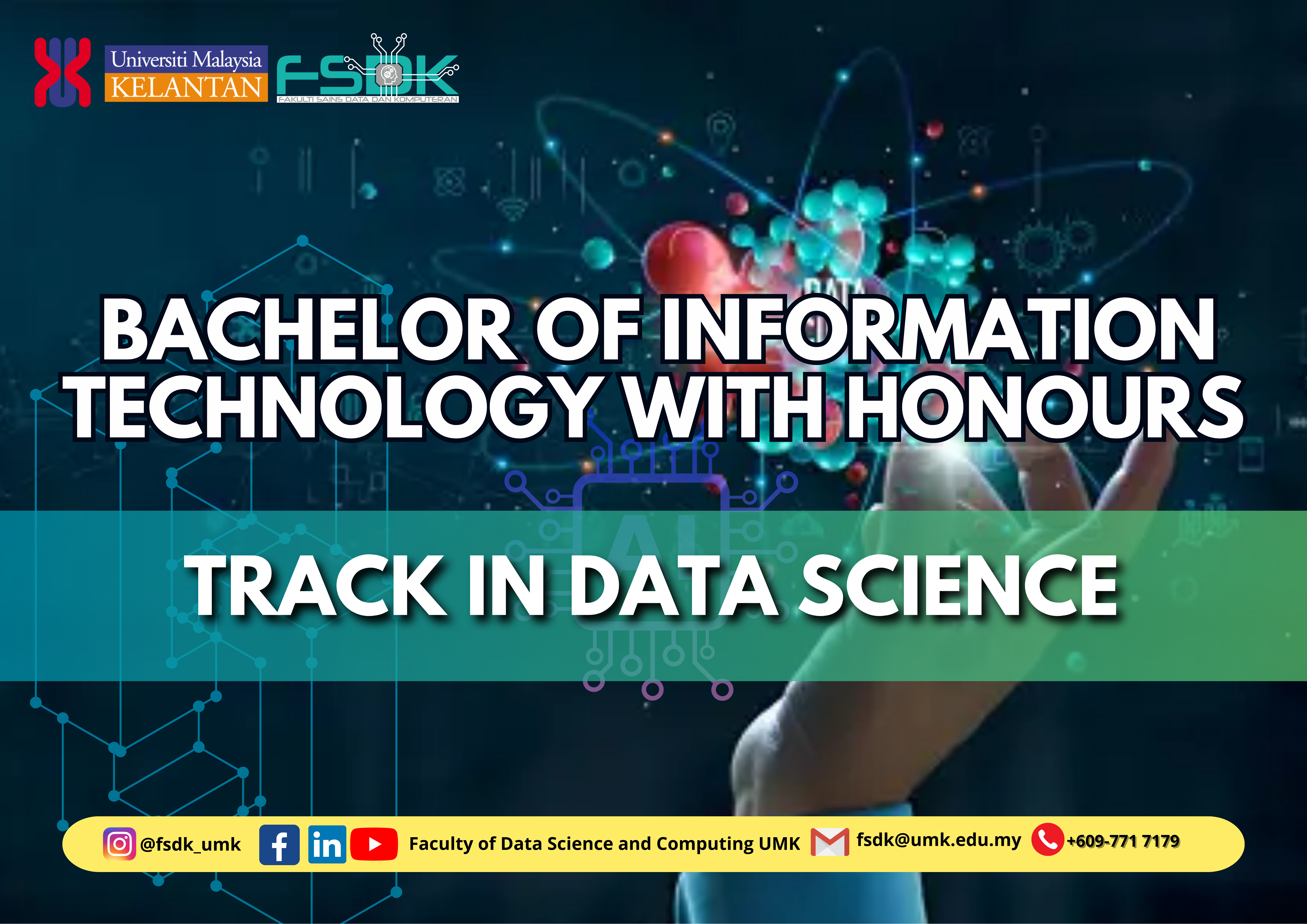 BACHELOR IN INFORMATION TECHNOLOGY WITH HONOUR (TRACK IN DATA SCIENCE)